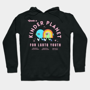 Create A Kinder Planet LGBTQ Ally Protect Trans Kids LGBT Hoodie
